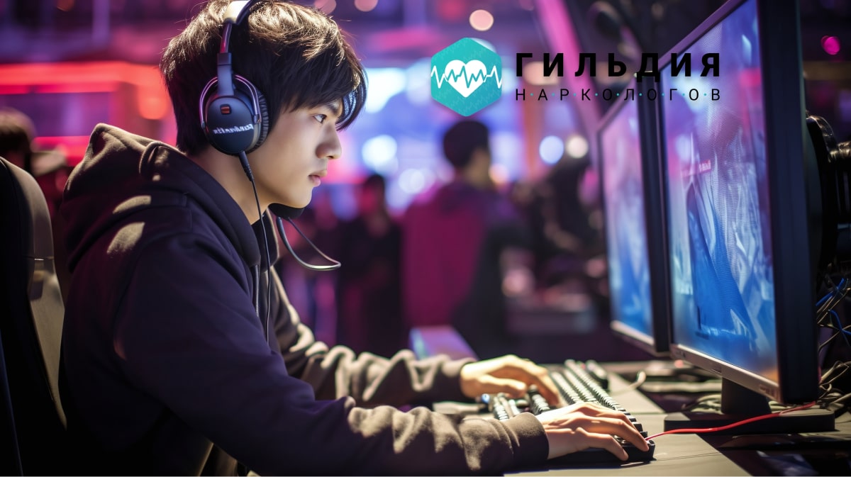Кореец играет в компьютер 